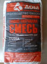 Смесь глино-песчаная смесь Печной Дом Макаровых 25 кг